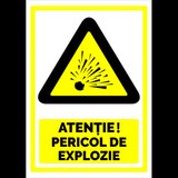 Semn pentru pericol de explozie